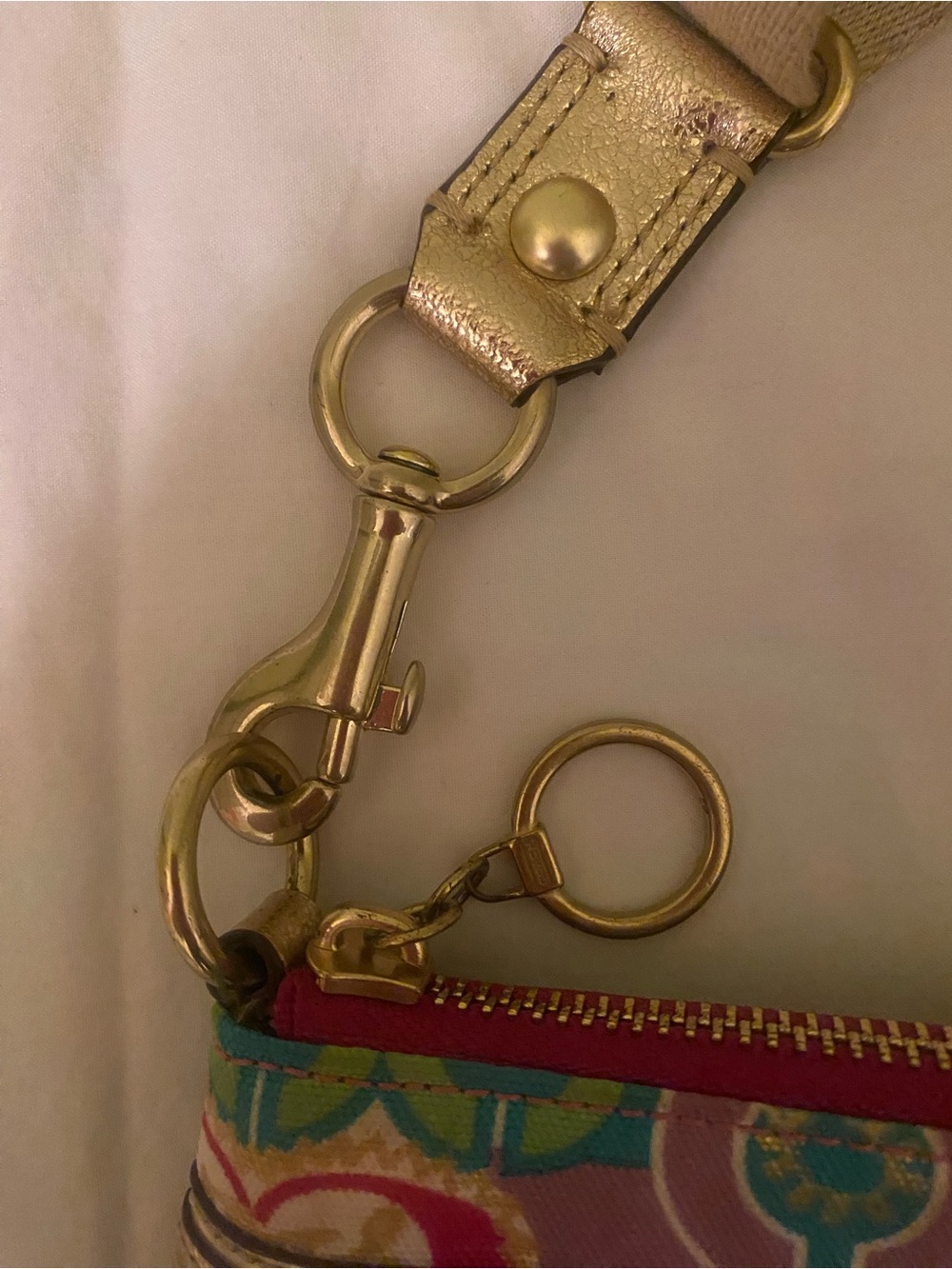 Y2K Coach Poppy Signature Pop C Glam Graffiti Crossbody Purse - Picture 9 of 10
